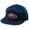 Real Hat Oval Navy/Red