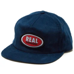 Real Hat Oval Navy/Red