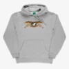 Antihero Jumper Eagle Hood Heather Grey