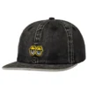 Krooked Hat Eyes Black Wash/Gold