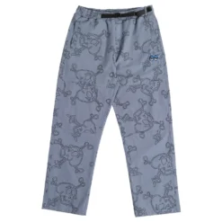 Krooked Pants Style Eyes Ripstop Grey