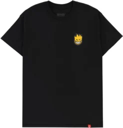 Spitfire Tee Lil Bighead Fill Black/Yellow
