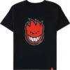 Spitfire Youth Tee Bighead Fill Black/Red