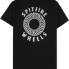 Spitfire Tee Hollow Classic Pocket Black/Silver