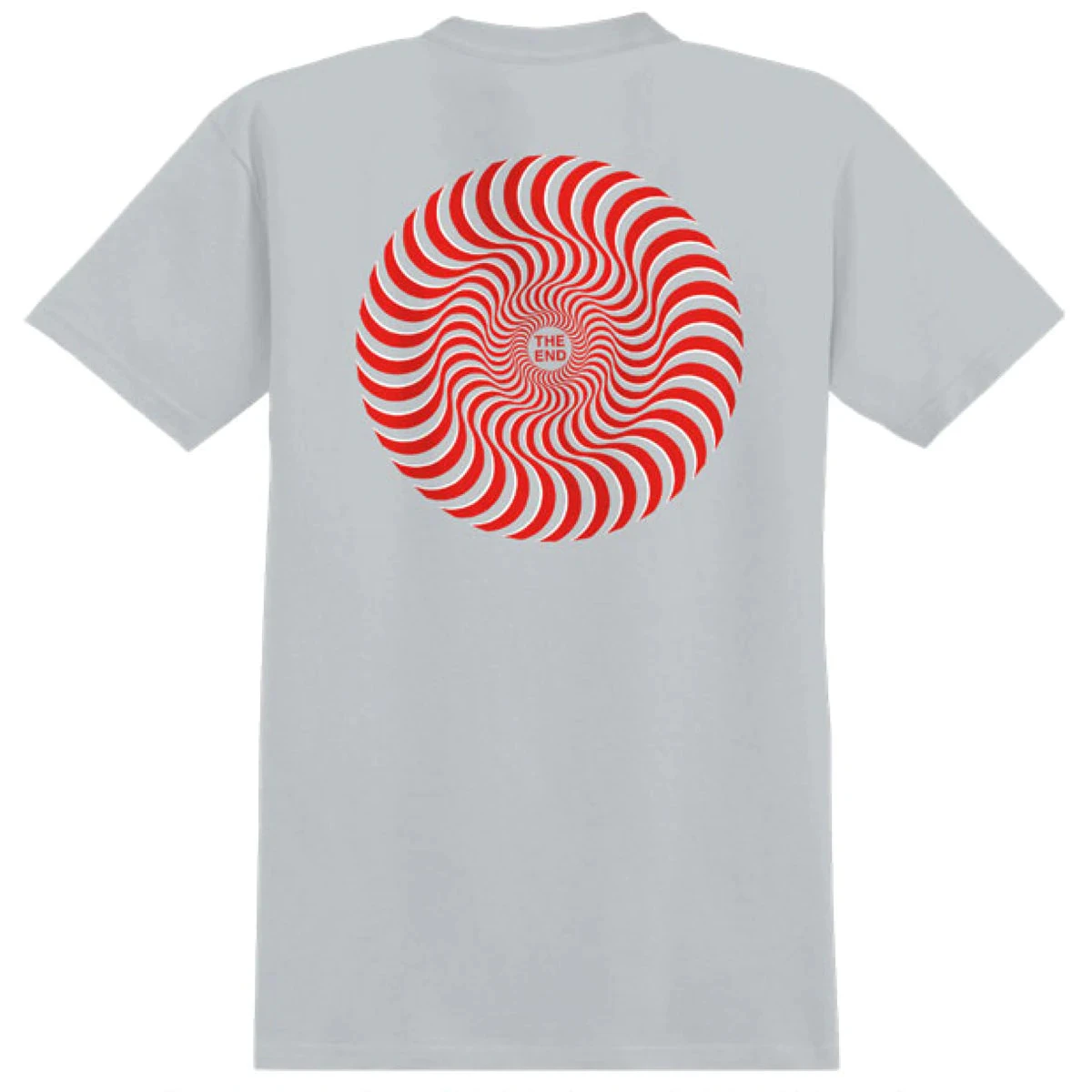 Spitfire Tee Classic Swirl Overlay Silver 2 Spitfire Tee Classic Swirl Overlay Silver - Image 2