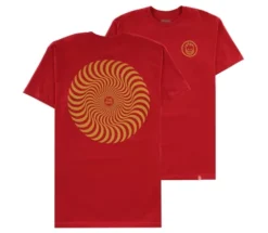 Spitfire Youth Tee Classic Swirl Cardinal Red