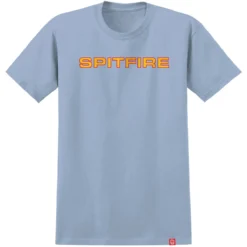 Spitfire Tee Classic 87 Light Blue/Gold/Red