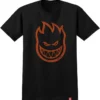 Spitfire Youth Tee Bighead Black/Orange