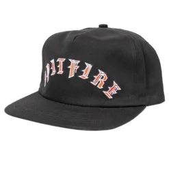Spitfire Hat Old E Arch Black/Red