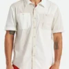 Brixton Shirt Charter X Beige/Off White