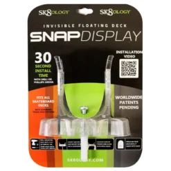 Sk8ology Deck Display Snap On Clear