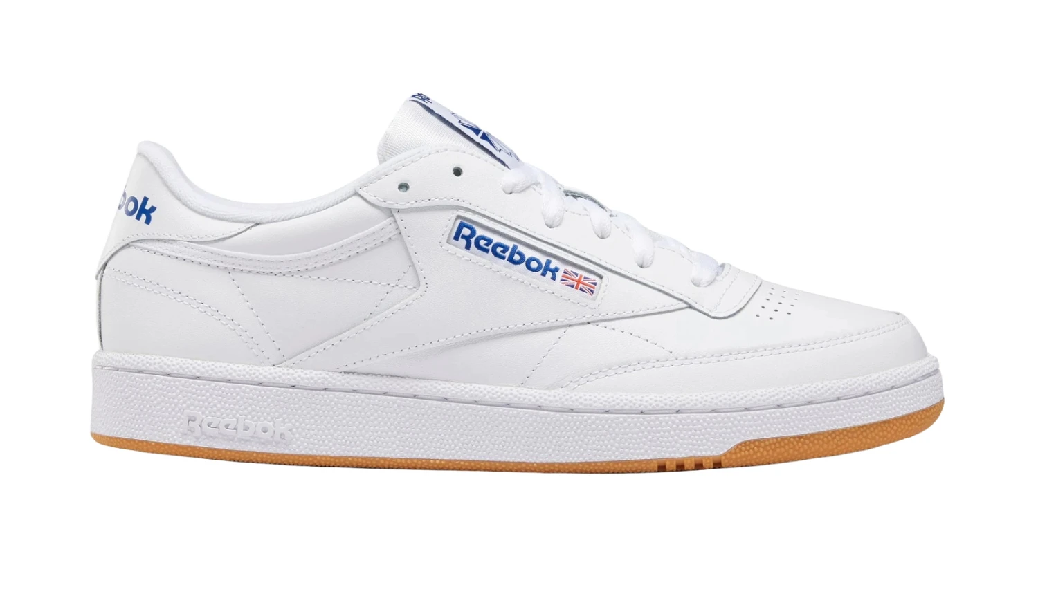 Reebok Club C 85 Leather White/Royal/Gum 1 Reebok Club C 85 Leather White/Royal/Gum