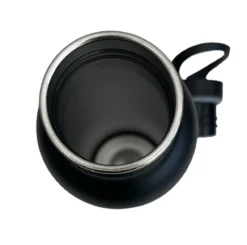 Boardstore Water Bottle Pop Top Insulated Stainless Steel Engraved Logo Black -Sports Fashion Clothing Store 115747.blkLogo 2