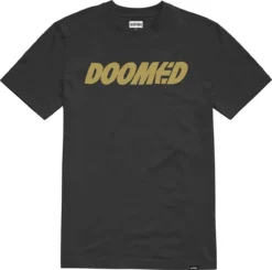 Etnies Tee Doomed Black/Gold
