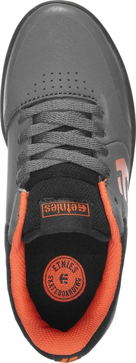 Etnies Youth Marana Grey/Black/Orange 2 Etnies Youth Marana Grey/Black/Orange - Image 2