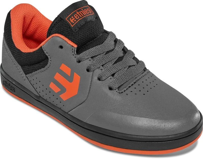Etnies Youth Marana Grey/Black/Orange 4 Etnies Youth Marana Grey/Black/Orange - Image 4