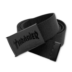 Thrasher Belt Flame W/ Bottle Opener Black