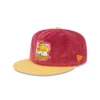 New Era Hat Brisbane Broncos Heritage Corduroy The Golfer Snapback Maroon