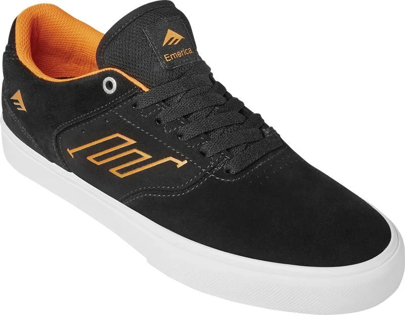 Emerica The Low Vulc Black/White/Orange 4 Emerica The Low Vulc Black/White/Orange - Image 4