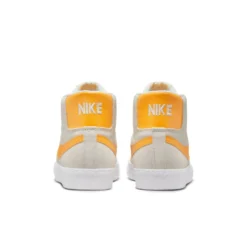 Nike SB Blazer Mid White/White/Laser Orange -Sports Fashion Clothing Store 864349.110 2