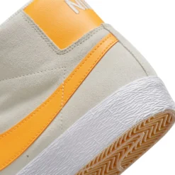 Nike SB Blazer Mid White/White/Laser Orange -Sports Fashion Clothing Store 864349.110 3