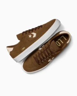 Converse Louie Lopez Pro Low Chestnut Brown/Natural/White 7 Converse Louie Lopez Pro Low Chestnut Brown/Natural/White -Sports Fashion Clothing Store A04611.BRN 2