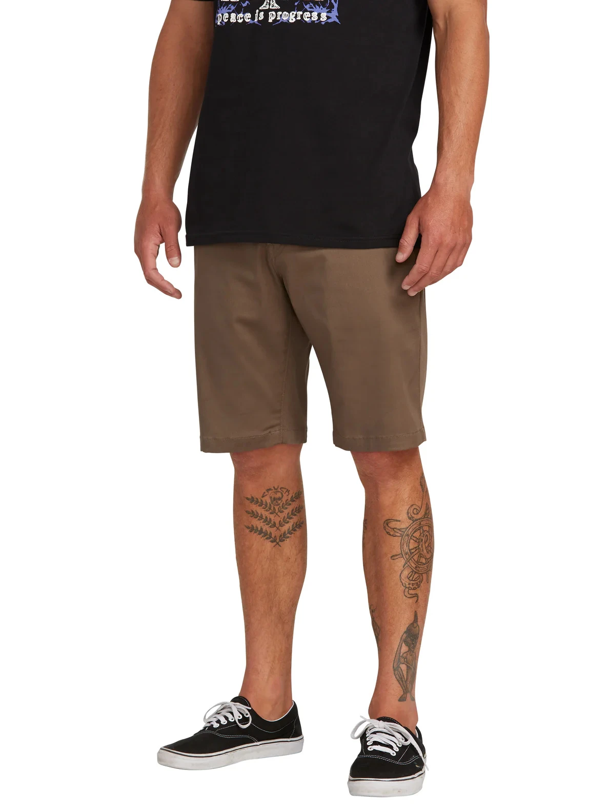 Volcom Shorts Frickin Modern Stretch 21 Inch Mushroom 3 Volcom Shorts Frickin Modern Stretch 21 Inch Mushroom - Image 3