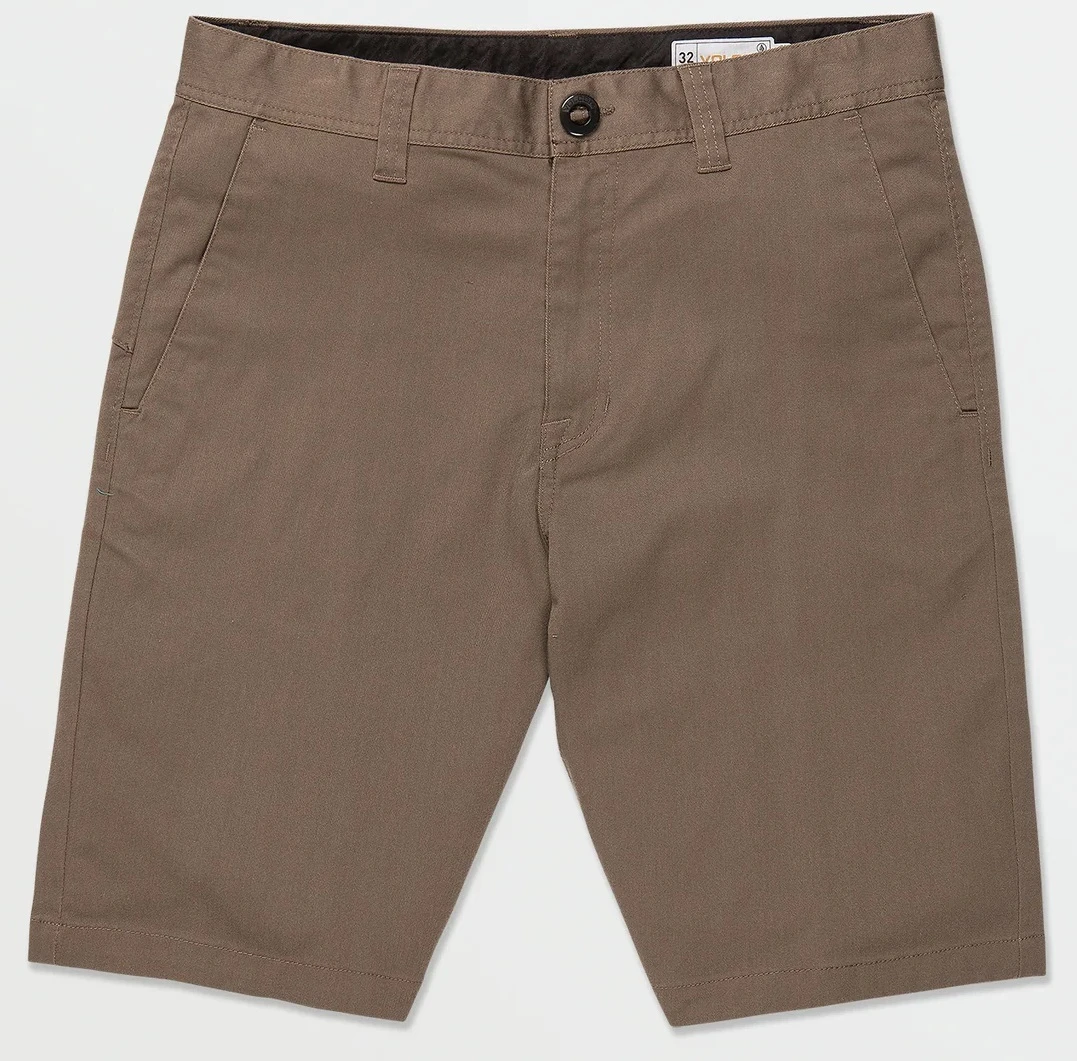 Volcom Shorts Frickin Modern Stretch 21 Inch Mushroom 1 Volcom Shorts Frickin Modern Stretch 21 Inch Mushroom