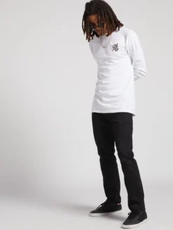 Volcom Pants Chino Frickin Modern Stretch Black -Sports Fashion Clothing Store A1131807.blk 2