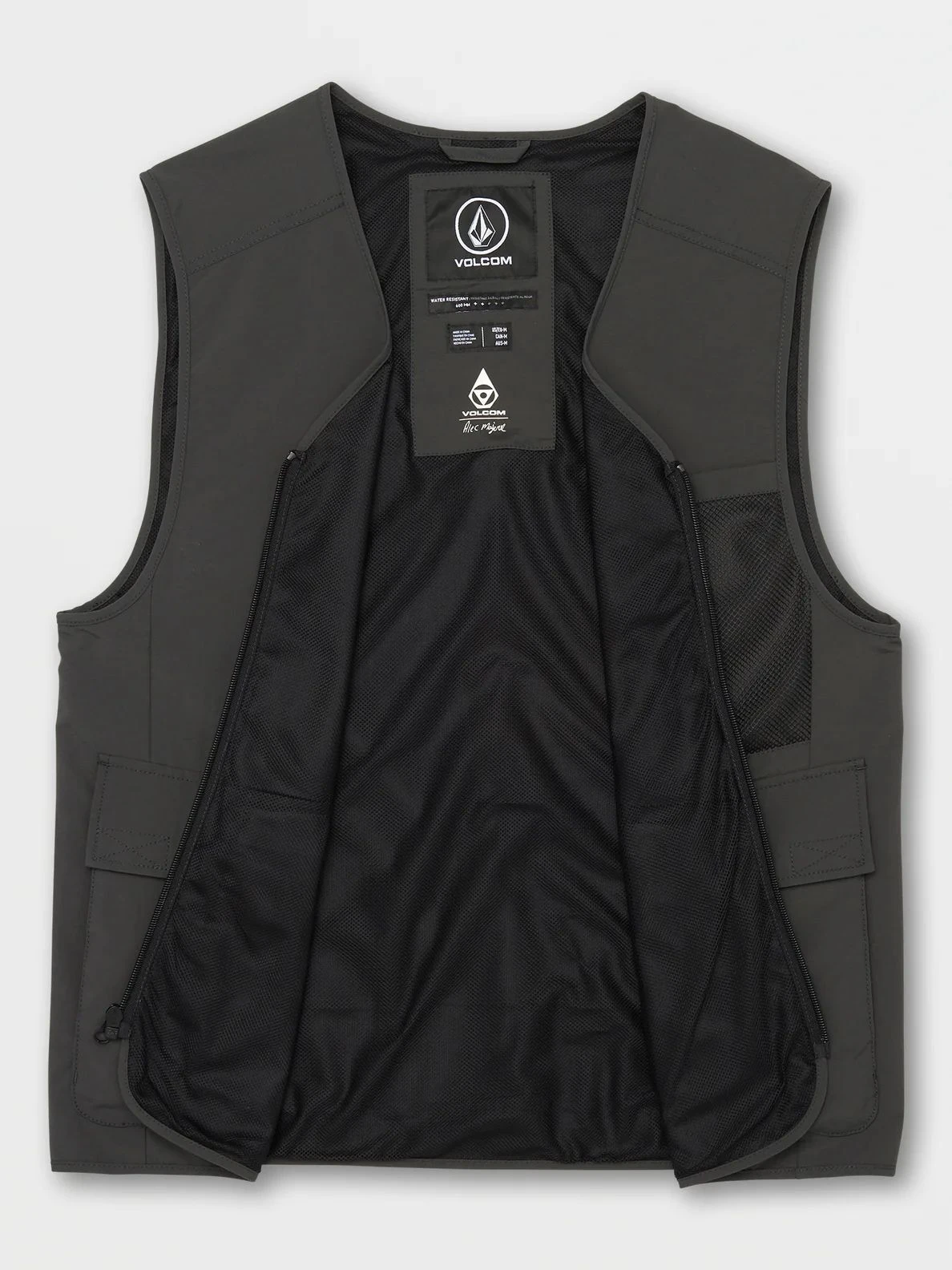 Volcom Vest Skate Vitals Alec Majerus Black 3 Volcom Vest Skate Vitals Alec Majerus Black - Image 3