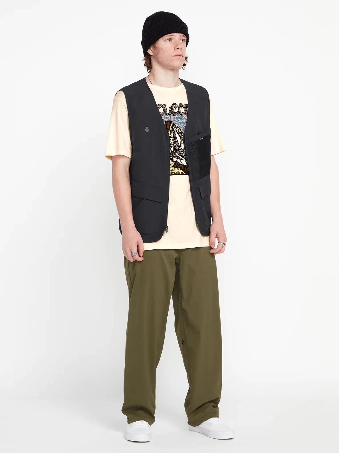 Volcom Vest Skate Vitals Alec Majerus Black 4 Volcom Vest Skate Vitals Alec Majerus Black - Image 4