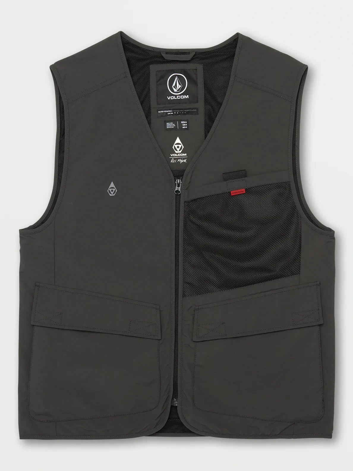Volcom Vest Skate Vitals Alec Majerus Black
