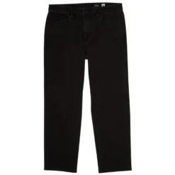 Volcom Pants Modown Tapered Denim Black On Black