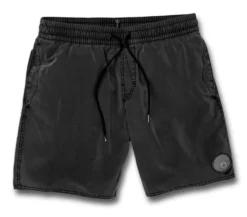 Volcom Shorts Center 17 Trunk Circle Patch Black