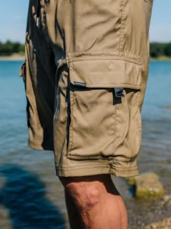 Volcom Shorts Skate Vitals Cargo Hybrid Khaki 21 Inch -Sports Fashion Clothing Store A3212201.KHA 2