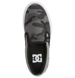 DC Youth Manual Slip-On Black/Camo -Sports Fashion Clothing Store ADBS300369.0CP 2