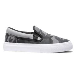 DC Youth Manual Slip-On Black/Camo