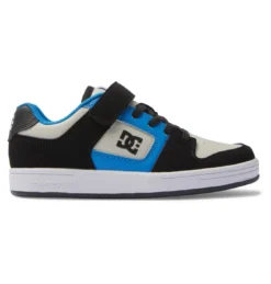 DC Youth Manteca 4 Velcro Black/Blue/Grey
