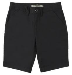 DC Youth Shorts Worker Straight Chino Black