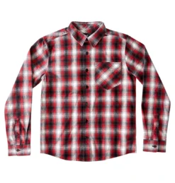 DC Youth Shirt L/S Marshal 2 Chili Pepper Plaid