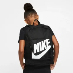 Nike Backpack Youth Classic Logo 16L Black/White 7 Nike Backpack Youth Classic Logo 16L Black/White -Sports Fashion Clothing Store BA5928.010 3