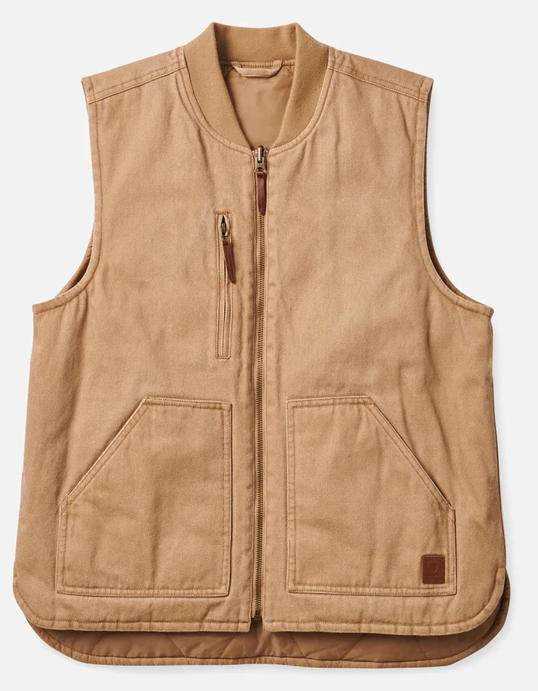 Brixton Vest Abraham Reversible Mojave