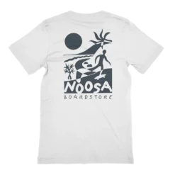 Boardstore Tee Noosa Tea Tree White/Black