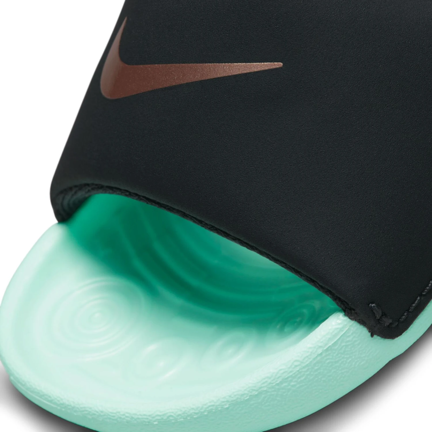Nike SB Youth Kawa Slide Black/Green/Bronze Kids 2 Nike SB Youth Kawa Slide Black/Green/Bronze Kids - Image 2