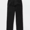Volcom Youth Pants Frickin Regular Stretch Black