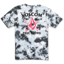 Volcom Youth Tee Matey Dye Arctic Blue