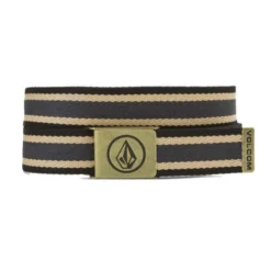 Volcom Belt Web Circle Rinsed Black