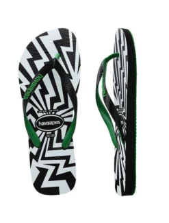 Havaianas Youth Top Crash Mix Black/Green US 13k/1