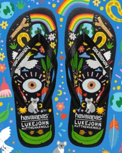 Havaianas Top LJMA Black Mens US 6/7