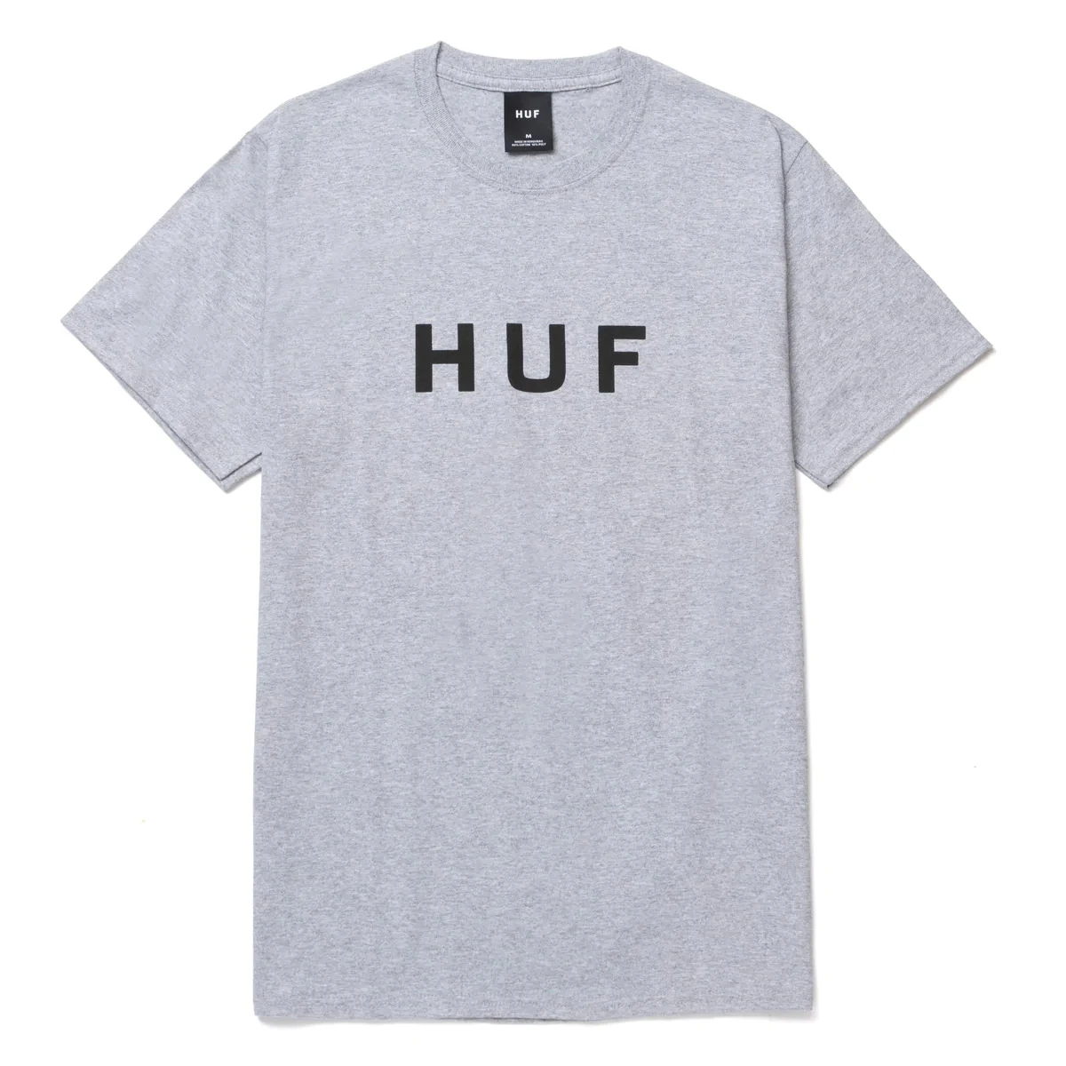 Huf Tee Essentials OG Logo Athletic Grey 1 Huf Tee Essentials OG Logo Athletic Grey